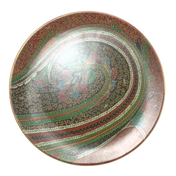 Oriental Accent Since 1880 Accents Vintage Decorative Paisley Print